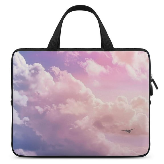 JRXY Plane Laptop Bag Diving Fabric Computer Protective Handle Case Soft Carrying Travel Case (Idea) 10inch