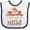 White and Navy, variant on Inktastic I Love You So Mush Boys or Girls Baby Bib