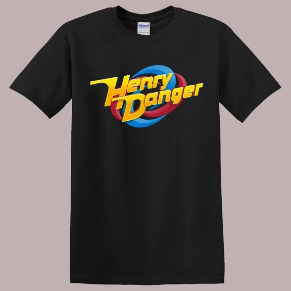 LIMITED EDITION Henry Danger Men's Black T-Shirt Size S-5XL
