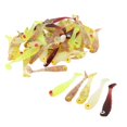 thumbnail image 2 of Señuelo Suave, Ligero, 50 Piezas, Cebo Suave, Cola Plana Para Bajo ANGGREK Soft Bait, 2 of 8