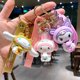thumbnail image 2 of LLavero Kawaii Sanrio de dibujos animados Kuromi Hello Kitty Cinnamoroll, llavero de coche, juguetes, colgante, decoración de mochila escolar, adornos de regalo, 2 of 5