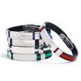 thumbnail image 1 of Hommes Femmes Bracelet Mode Bijoux en Acier Inoxydable en Silicone, 1 of 8