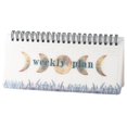 thumbnail image 2 of Tear-Off Weekly Planner - Moon Phase Design - Spiral Schedule Organizer, 2 of 6