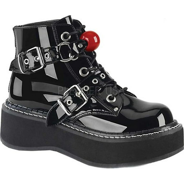 Women's Demonia Emily 318 Platform Ankle Bootie - Walmart.com
