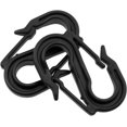 thumbnail image 3 of Crochets en Plastique à Double Extrémité en Forme de S, Crochets Suspendus en Plastique pour Tente Extérieure, Crochet en Plastique en Forme de S pour Tissu Imperméable, Filet de Store, 12 Pcs, 3 of 4