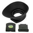 thumbnail image 2 of Viewfinder Protector, Replacement Viewfinder Eyepiece Durable Cat Ear Shape  For D800 Camera, 2 of 8