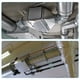 thumbnail image 5 of Conector de ducto de metal Uxcell de 4" con brida, placa de montaje de ducto de tubo de escape, paquete de 3, 5 of 5