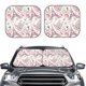 thumbnail image 2 of Balery Romantic Travel In Paris Parasol para parabrisas de coche de 2 piezas | Parasol plegable para parabrisas delantero de coche para la mayoría de sedanes-Medium, 2 of 6