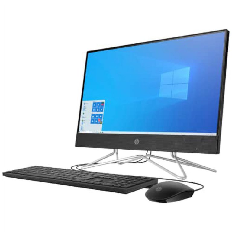 2022 Newest HP 22-inch FHD IPS All-in-One Desktop Computer - Dual