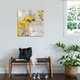 thumbnail image 3 of Art.com Stone Gardens II Yellow Stretched Canvas Print Wall Art by Silvia Vassileva, 30" x 30", 3 of 4