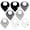 Basics, variant on Parker Baby Bandana Drool Bibs 8 Pack Baby Bibs for Boys, Girls, Unisex - "Arctic Set"