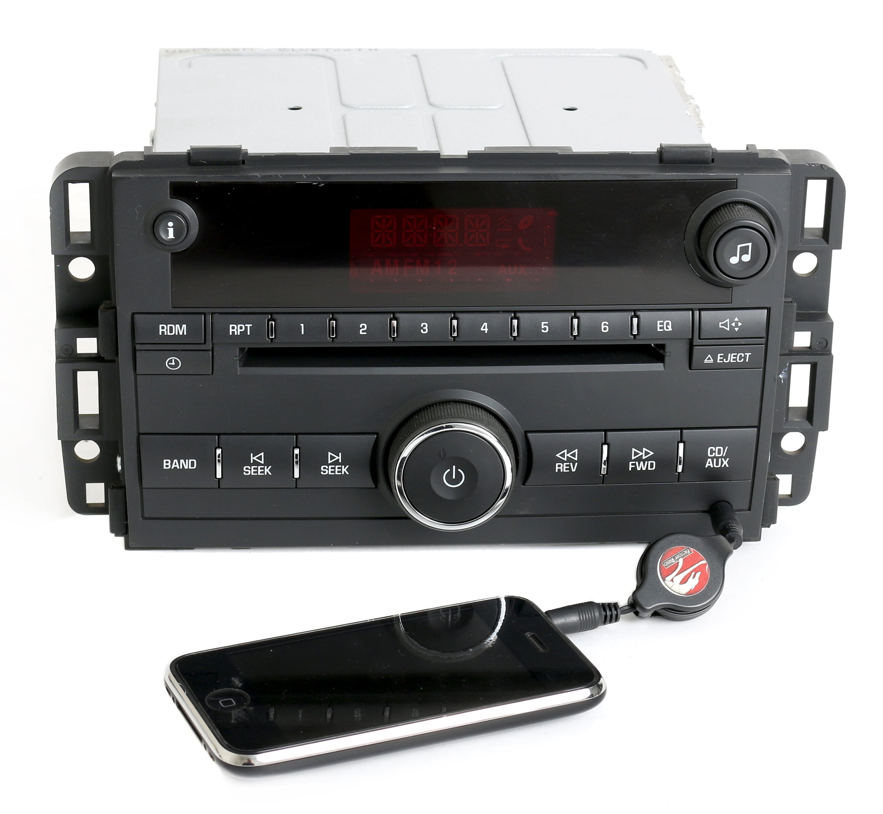 Restored Suzuki 07-09 Grand Vitara XL-7 Radio AMFM CD w Bluetooth Music 25854785 Unlocked (Refurbished)