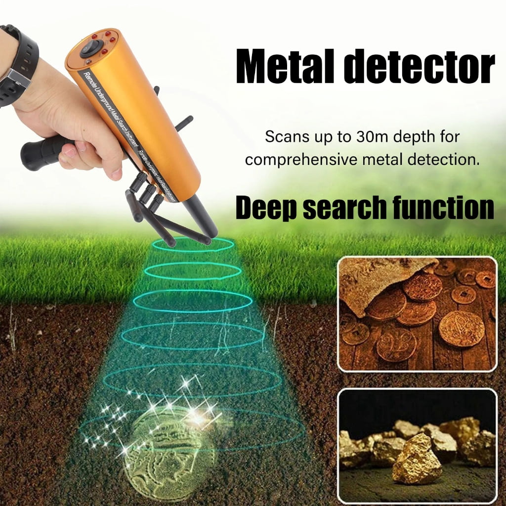 Deep search Metal Detectors High Accuracy Locating Device for coin Jewelry