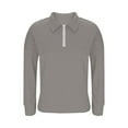 thumbnail image 4 of Ounisa Women's Long Sleeve Shirts-Casual Thermal Loose Fit Pullover Quarter Zip Sweatshirts, 4 of 7
