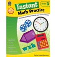 thumbnail image 1 of Pre-Owned Instant Math Practice Grade 3 (Paperback) 1420625535 9781420625530, 1 of 1