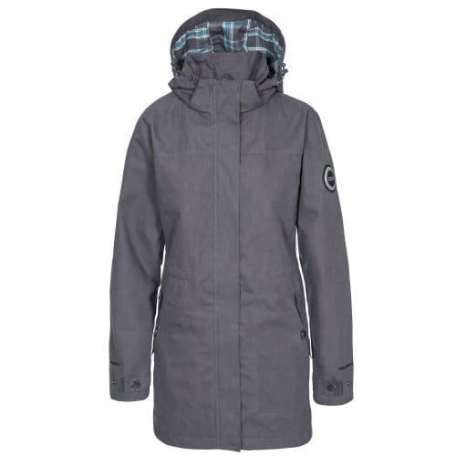 Trespass Womens Waterproof Jacket Lightly Padded Quilted Lining Gloria