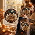 thumbnail image 5 of Fmbmuo Halloween Acrylic Puzzle Suncatcher 20cm Ghost And Cat Design For DIY Window And Wall Display, 5 of 5