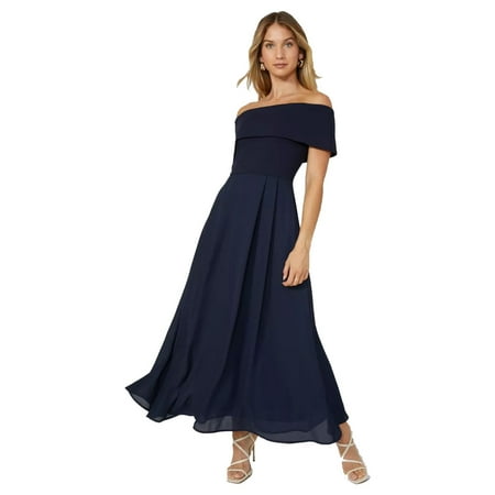 Principles Womens Occasion Off Shoulders Midaxi Dress | Walmart Canada