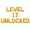 Gold, variant on Letter Balloons - LEVEL 17 UNLOCKED 16" Inch Alphabet Letters Foil Mylar Balloon 17th Birthday Party Banner (Black)