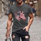 thumbnail image 1 of Tops para hombre, blusas y camisas de manga corta con cuello redondo para hombre, jersey informal de moda con estampado para hombre, camiseta de manga corta con cuello redondo, blusa de poliéster para, 1 of 5