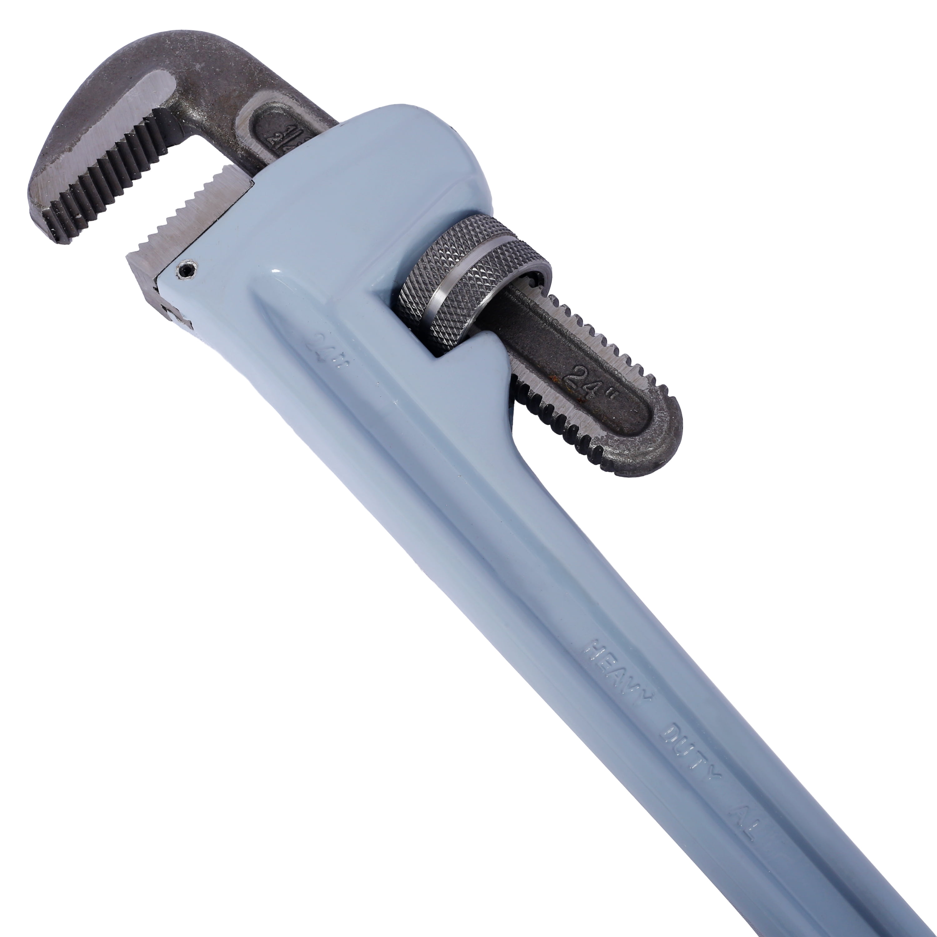 24 in Straight Pipe Wrench, Heavy Duty Plumbers Wrench, Hangable Design, for Water Pipes, Automotive Repairs