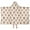 Beige Highland Cow, variant on Gray Buffalo Geometric Pattern Hooded Bath Towel,50"x30" for Ages 3 To 12 Kids, Quick Dry Lightweight Soft Microfiber Hood Beach Towel Cover Up for Kids