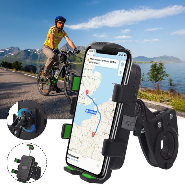 Soporte universal para teléfono de bicicleta Soporte ajustable para teléfono celular de bicicleta para teléfono inteligente