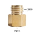 thumbnail image 2 of Soda Co2 Gas Converter Adapter For Tr21-4 Female To Tr21-3 Male Thread Quooker Cube Tank Output Cop, 2 of 5
