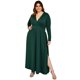 thumbnail image 1 of Maxi-vestido Roman Fashion/Tallas Extras, 4225 (Verde Botella) verde oscuro 36 Roman Fashion V-GR-4225-VERDE, 1 of 6