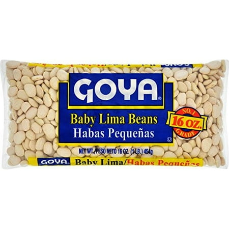 Goya Baby Lima Beans, Dry, 1 lb.