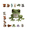 Frog, variant on DIY Animal Beading Kit for Adults & Teens, Cute 3D Highland Cattle Bead Craft Set with Colorful Beads and Instructions, Handmade Jewelry Art Craft Kit for Creative DIY Projects