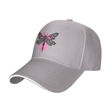 Baseball Caps Dragonfly-8 Printing Dad Hat Sport Hats for Men,Women Teen Graphic,Cool,Fashion,Trendy,Casual} Adjustable for Snapbacks Gray One Size