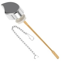 STOBOK Toilet Flush Handle Side Mount Toilet Handle Lever Zinc Alloy 1Pcs