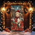 thumbnail image 5 of Christmas Door Cover Hanging Decor Holiday Party for Home Front Door Bedroom Wall Indoor Xmas, 5 of 9