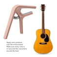 thumbnail image 4 of Universal Guitar Capo Clip Clamp, Non Slip Point, Great Protection, Versatile For Acoustic And Electric Guitars, Ukuleles, And Mandolins, 4 of 8