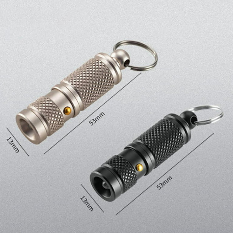 Nitefox Super Mini Small Tiny Keychain Flashlight, Smallest Bright Key Ring  Light Torch for EDC Emergency Dog Walking Sleeping Reading G