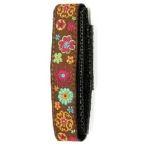 Chums Waterproof Brown Flower, Sports Watch WristBand, 18-20mm