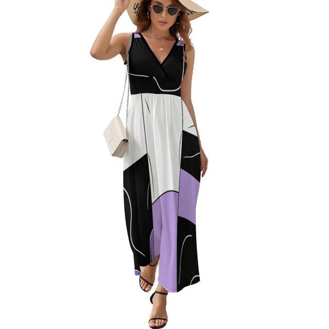 Geometry Vestido Sin Mangas Para Mujer, Traje De, Ropa De Cumpleaños, Verano