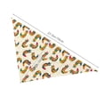 thumbnail image 3 of Goofa Boho Chicken Printing Dog Bandana ,Cat Scarf Adjustable Bib Handkerchief Accessories for Dogs Cats,Pet scarf,Pet fashion, 3 of 6