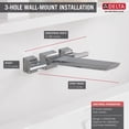 thumbnail image 4 of Delta Pivotal Two Handle Wall Mounted Tub Filler in Polished Nickel T5799-PNWL, 4 of 6