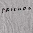 thumbnail image 2 of Friends Logo Women's T Shirt, Athletic Heather, X-Large, 2 of 6