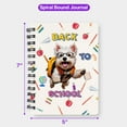thumbnail image 5 of Back to School Cute West Highland White Terrier Spiral Bound Journal Westie Westy Dog Lover 5x7in Spiral Notebook - 13010, 5 of 5