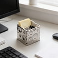 thumbnail image 4 of Dvkptbk Ceramic Cheese Storage Jar High Appearance Desktop Organizer Pen Container and Cosmetic Storage Container home decor, 4 of 6