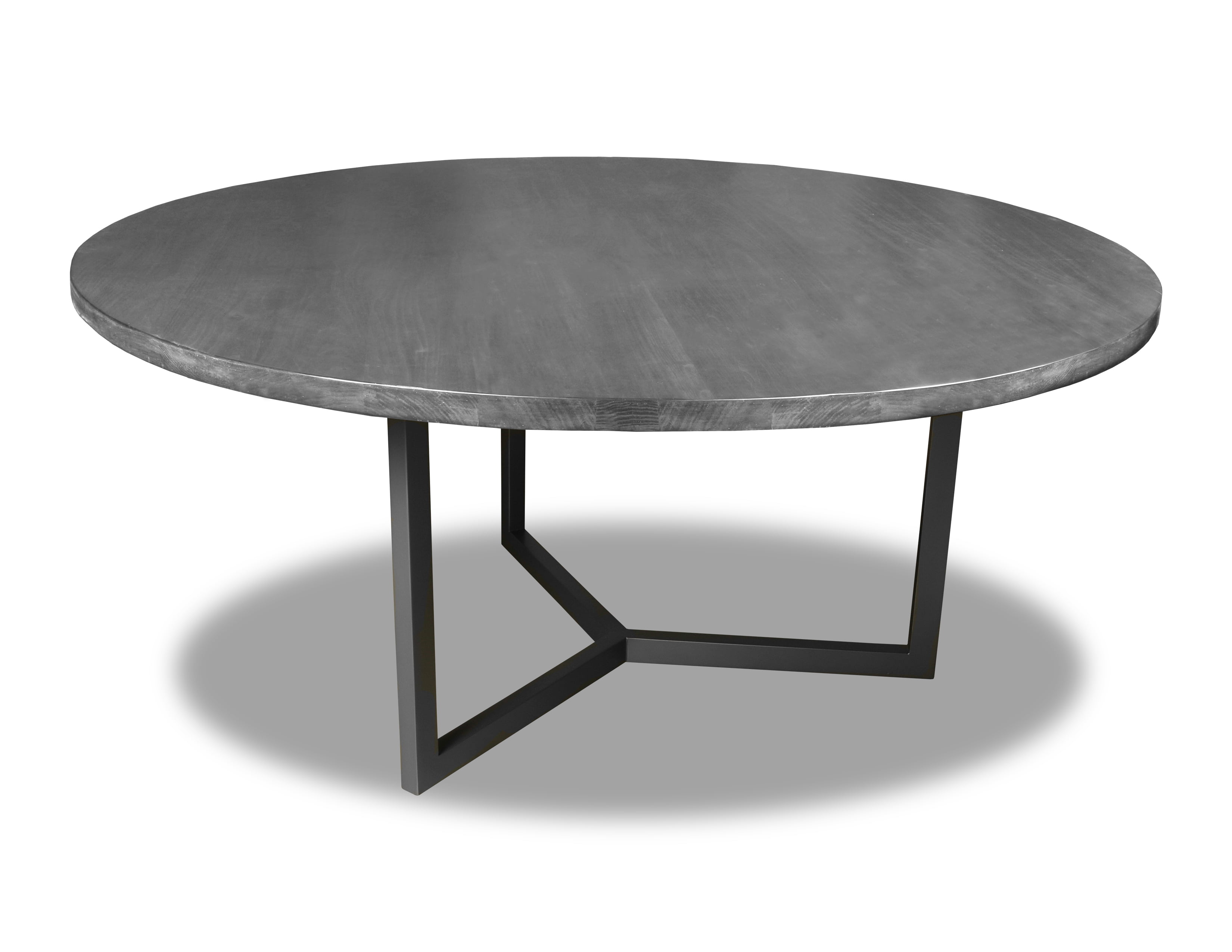 South Cone Home Gales Round Dining, 60 Round Outdoor Concrete Dining Table
