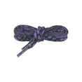 thumbnail image 2 of INSPIRE CHIC 1 Pair Leopard Print Flat Shoe Laces for Sneakers, 0.31'' Shoelaces for Casual Hiking Shoes Black Purple 100cm/39.4", 2 of 4