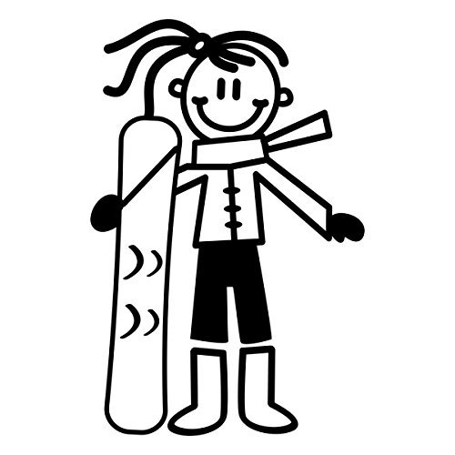 My Family Car Stickers