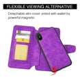 thumbnail image 4 of GSA Luxury Leather Flip Wallet Case For iPhone XS Max (6.5") - Purple, 4 of 8
