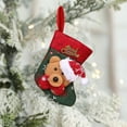 thumbnail image 5 of Gifts Under $5 Boovnll Christmas Stockings 5 Inch Cute Mini Christmas Stocking Personalized Christmas Tree Ornaments Hanging Stocking Party Decor Gifts Bags, Christmas Decorations, 5 of 6
