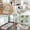 Perfect Pattern, variant on Vintage Modern Runner Rug,Non Slip Machine Washable 72"x23.5" Polyester Material Pet-Friendly Durable,Applicable to Entryway Rug Living Room Rug Unbroken and Seamlessly Composite Images