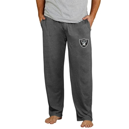 Men's Concepts Sport Charcoal Las Vegas Raiders Quest Knit Pants